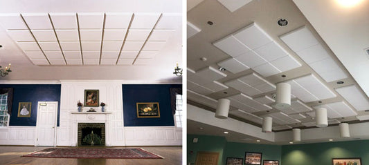 acoustical wall panels, acoustical ceiling panels, noise reduction, sound proofing, noise proofing, acoustical solutions, echo reduction, echo silence