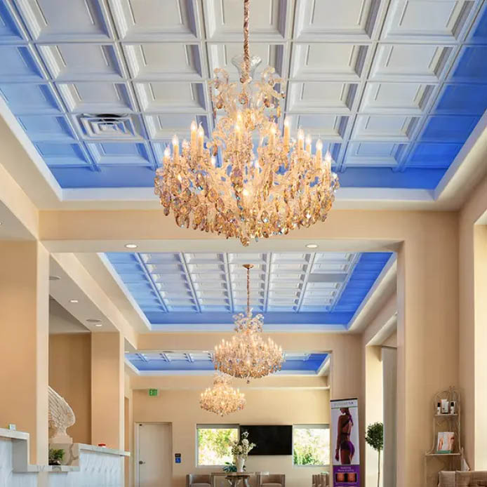 decorative drop ceiling panels, lightweight ceiling tiles for home and office, fire-rated and easy to install ceiling tiles, ceilume, madison, drop ceiling tiles, ceiling panels, coffered ceiling tile, decorative drop ceiling, drop ceiling ideas, waterproof ceiling tiles, drop ceiling panels, rigid vinyl tile, lobby ceiling, made in usa, vinyl ceiling tiles, ceiling renovation, suspended ceiling, suspended ceiling tiles