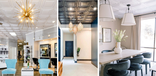 Ceiling Panels Direct offers low prices on Ceilume ceiling tiles for drop ceilings in commerial spaces or residential basement installations