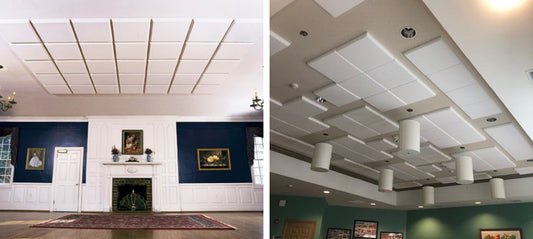 acoustical wall panels, acoustical ceiling panels, noise reduction, sound proofing, noise proofing, acoustical solutions,  echo reduction, echo silence 