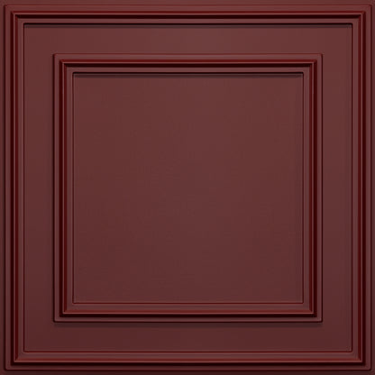 Ceilume Cambridge, 2x2, decorative drop ceiling panels, lightweight ceiling tiles for home and office, fire-rated and easy to install ceiling tiles, ceilume, cambridge, drop ceiling tiles, ceiling panels, coffered ceiling tile, decorative drop ceiling, drop ceiling ideas, waterproof ceiling tiles, drop ceiling panels, rigid vinyl tile, lobby ceiling, made in usa, vinyl ceiling tiles, ceiling renovation, suspended ceiling, suspended ceiling tiles, merlot, burgundy, red ceiling tiles