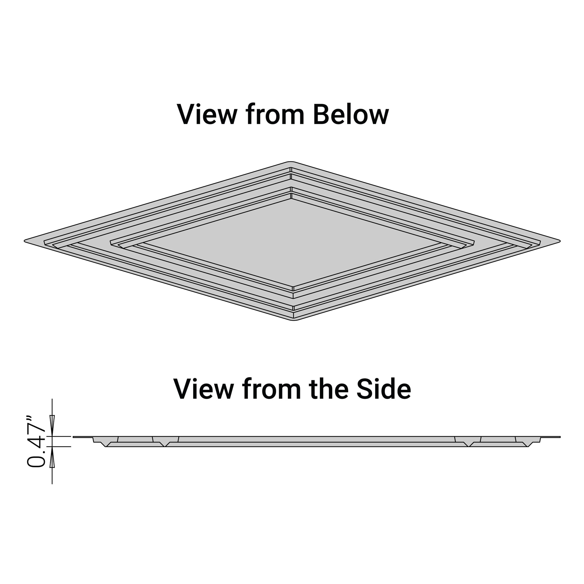 Ceilume Cambridge, 2x2, decorative drop ceiling panels, lightweight ceiling tiles for home and office, fire-rated and easy to install ceiling tiles, ceilume, cambridge, drop ceiling tiles, ceiling panels, coffered ceiling tile, decorative drop ceiling, drop ceiling ideas, waterproof ceiling tiles, drop ceiling panels, rigid vinyl tile, lobby ceiling, made in usa, vinyl ceiling tiles, ceiling renovation, suspended ceiling, suspended ceiling tiles, ceiling tiles