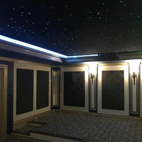 Star Ceiling Panels | Fiber Optic Acoustic Ceiling for Home Theaters ...