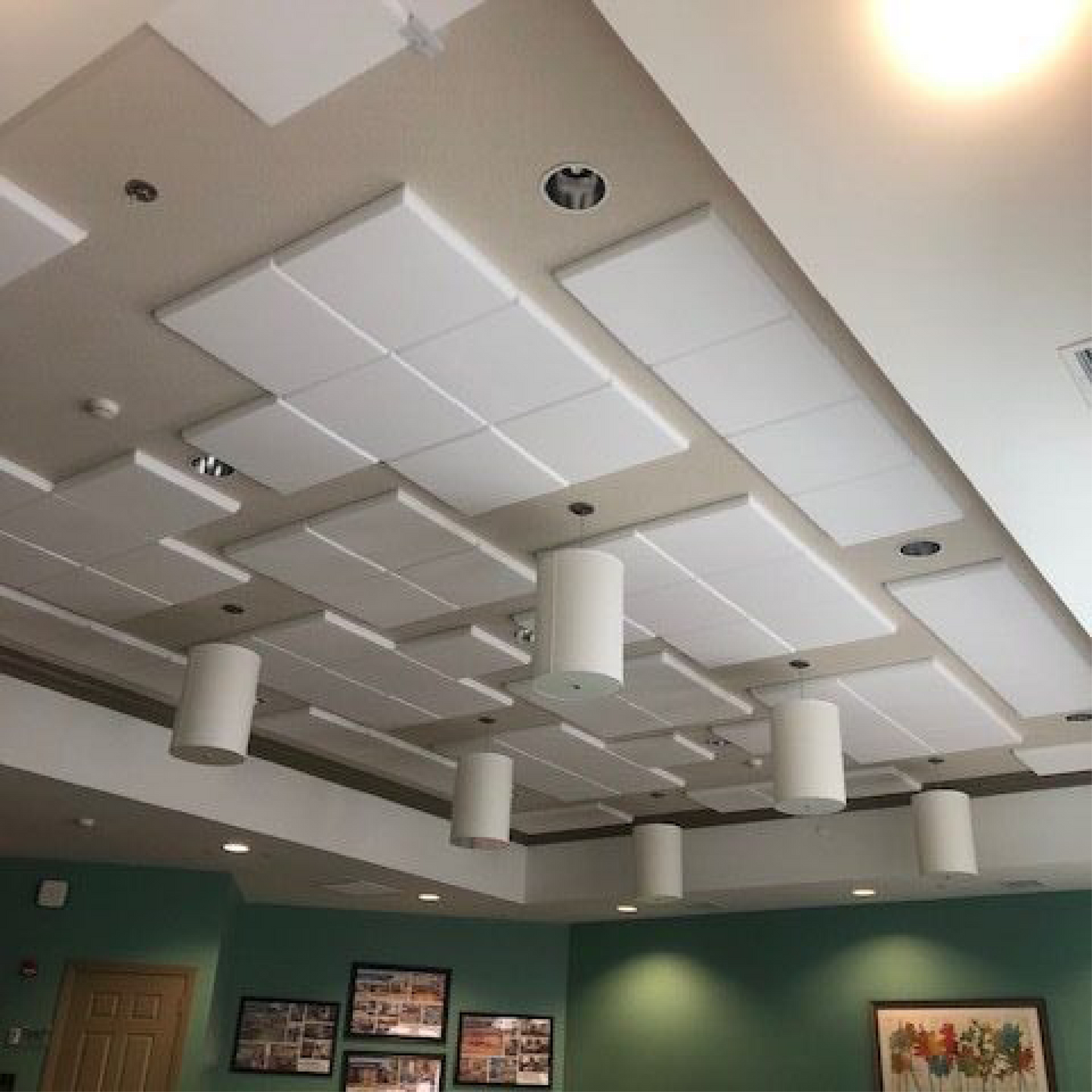 FLAT FOAM ACOUSTICAL CEILING PANELS