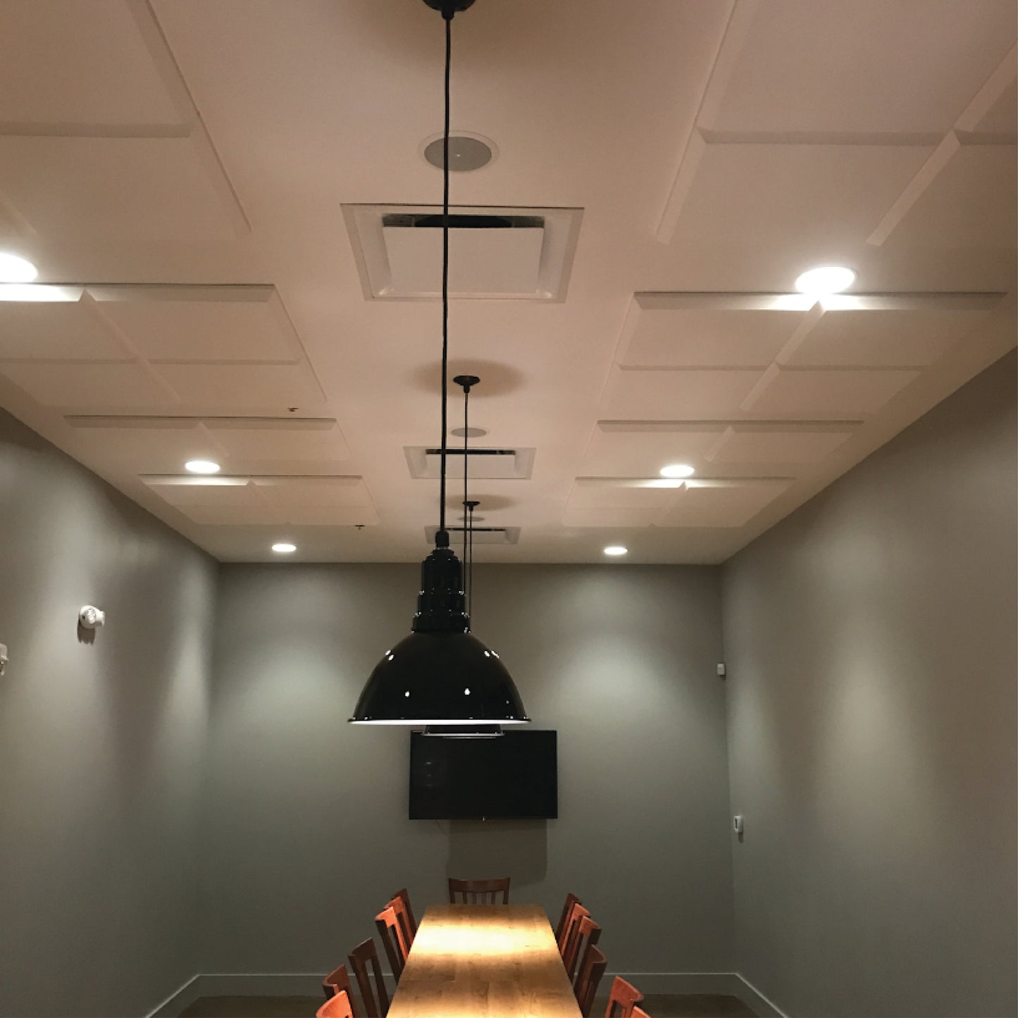 FLAT FOAM ACOUSTICAL CEILING PANELS